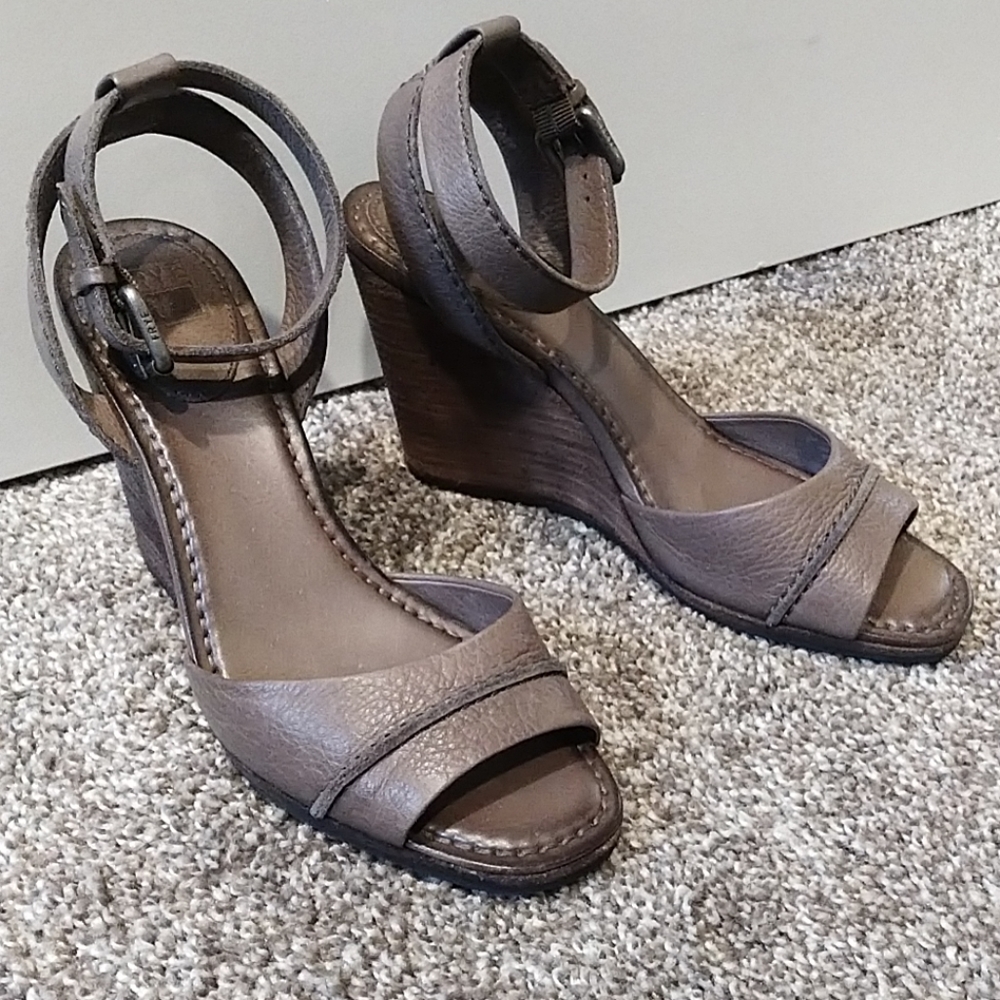 Frye Patricia Wedge Sandals